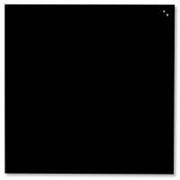Naga glastavle magnetisk 100x100cm sort