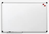 Naga whiteboard magnetisk med aluminiumsramme 180x90cm