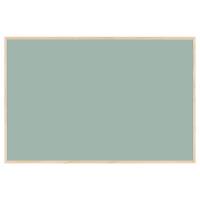 Naga whiteboardtavle 58,5x38,5cm med ramme i egetr&aelig;slook gr&oslash;n