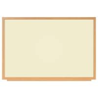 Naga whiteboardtavle 120x90cm med ramme i egetr&aelig;slook gul