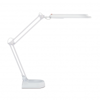 Maul skivebordslampe LED Atlantic med justerbar arm hvid