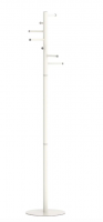 MAULcaurus stumtjener med 7 metalarme 177cm hvid