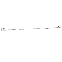 H&aring;ndkl&aelig;destang selvkl&aelig;bende 64,8x4,8cm blank krom