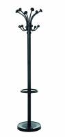 MAULnubis stumtjener med paraplyholder 177,5cm i sort st&aring;l