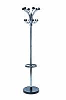 MAULnubis stumtjener med paraplyholder 177,5cm krom