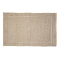 Fjord badem&aring;tte 80x50cm i 100% bomuld beige