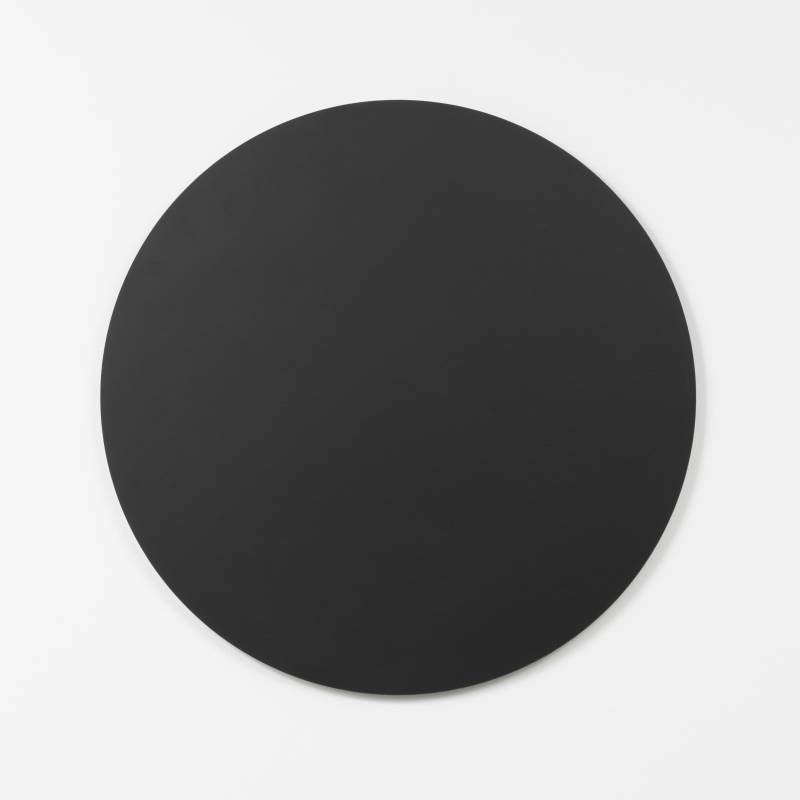 Naga rund kridttavle magnetisk rammeløs Ø57cm sort