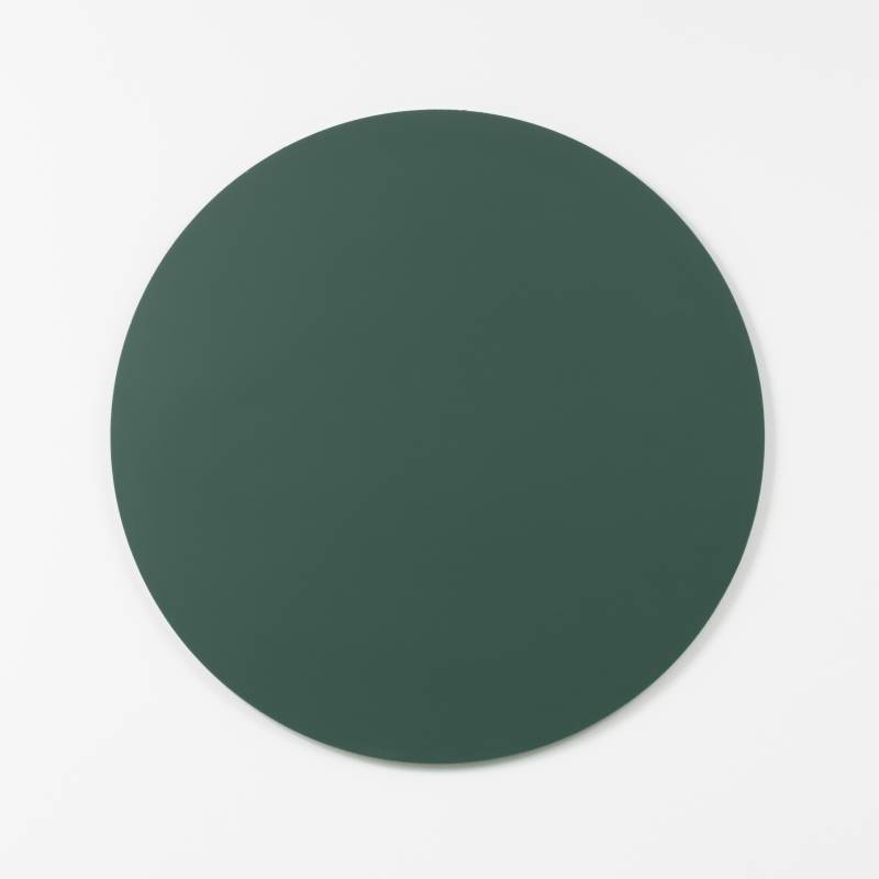 Naga rund kridttavle magnetisk rammeløs Ø57cm grøn