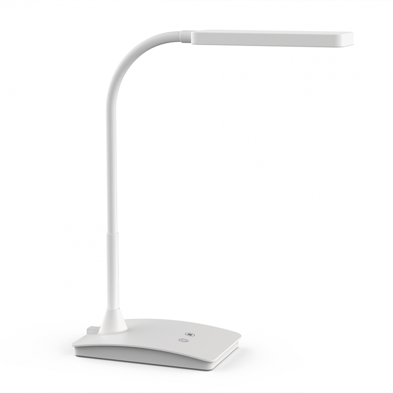 Maul skivebordslampe LED Pearly med Touch hvid