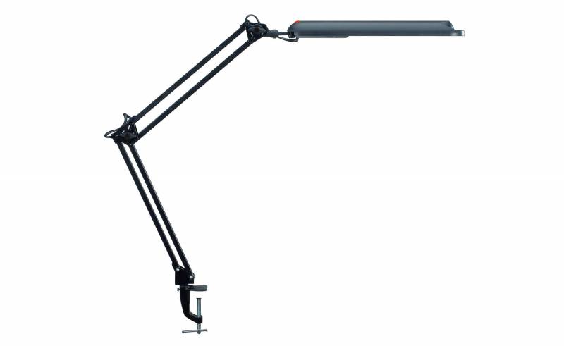 MAULatlantic LED skrivebordslampe med bordklemme sort
