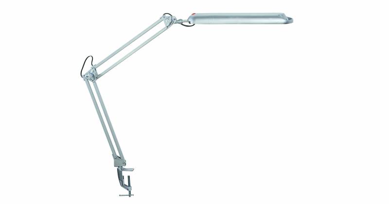 MAULatlantic LED skrivebordslampe med bordklemme s&oslash;lv