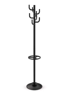 MAULpolaris stumtjener med paraplyholder sort
