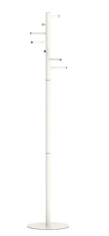 MAULcaurus stumtjener med 7 metalarme 177cm hvid
