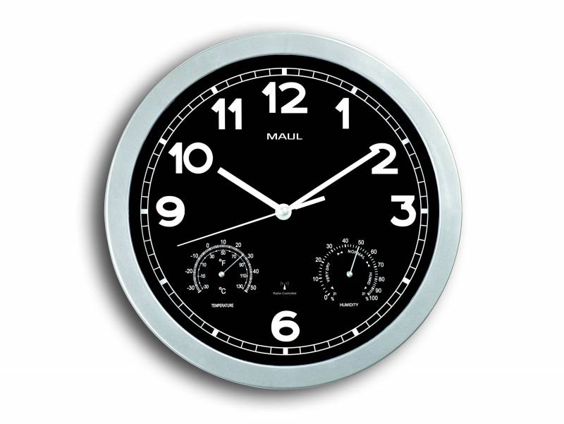 MAULdrive radiostyret v&aelig;gur &Oslash;30cm med termometer og hygrometer