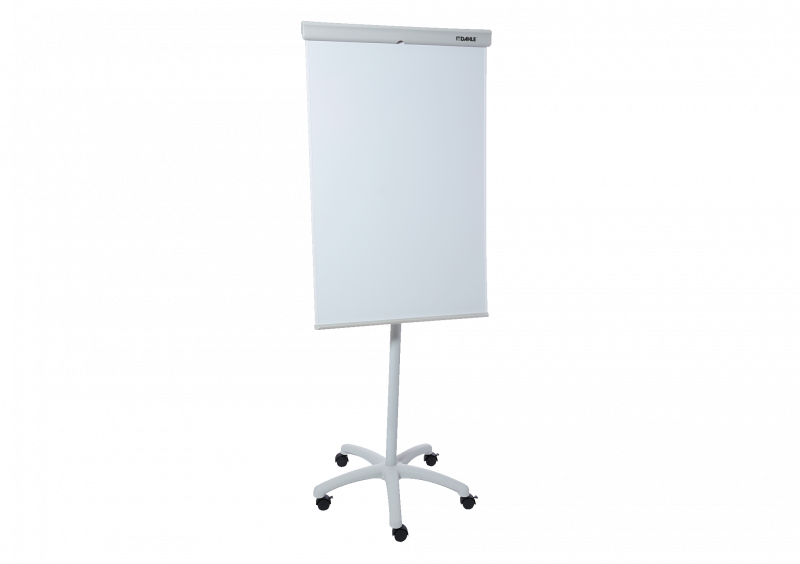Dahle mobil flipover med whiteboardtavle 68x105cm i lakeret stål