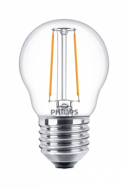 Philips LED classic 25W/2W P45 E27 WW p&aelig;re