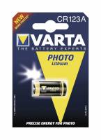 Varta Lithium photo CR 123 A 3V 1600 mAh batteri