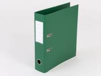 Q-line brevordner med metalskinne A4 75mm grøn