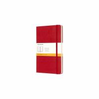 Moleskine notesbog Classic hard linieret L 13x21cm rød