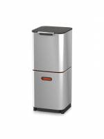 Totem Max affaldsspand med 2x20 liters rum ABS metal stål