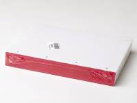 Standardblok A4 med 4 huller 60g linieret