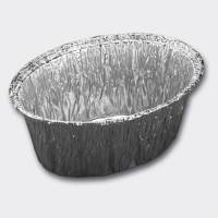 Aluminiumsform oval 260ml 120x87x47mm