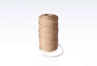 Bindegarn 6/6 hamp 500g 200 meter brun