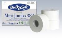 Bulky Soft Mini Jumbo toiletpapir 2-lags hvid, 12 ruller