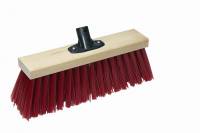 Vikan Gadekost med socket træ-PVC 385mm