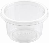 Plastbakke Fixpack rund klar APET 110ml 1000stk/kar
