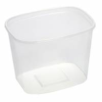 Plastbakke 28100 140x105x105mm 1000ml 50stk/ps