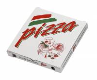 Pizzaæske med neutralt tryk 29x29x3cm