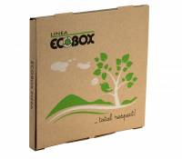 Pizzaæske Eco - box brun 32x32x3cm