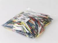 Pommesfritesgafler plastik 1000stk ass. farver