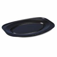 Cateringfad skum sort 55x36cm oval 50stk/kar