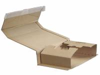 Bogpack med limlukning 270x190x10-80mm brun