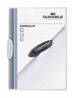 Durable Swingclip klemmappe A4 hvid, 30 ark