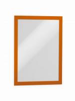Durable A4 Duraframe selvklæbende med orange ramme