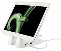 Leitz Complete bordstander med oplader hvid