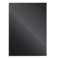 Fellowes for og bagside i karton 250g A4 sort