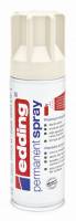 Edding permanent spray 200ml 921 cream mat hvid