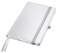 Leitz notesblok Style hardcover linieret A5 hvid