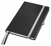Leitz notesblok Style hardcover linieret A5 sort