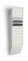 Durable Flexiboxx brochureholder A4 12-fag liggende hvid