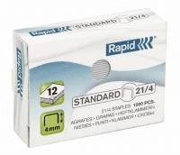Rapid hæfteklamme 21/4 galvaniserede, 1000 stk