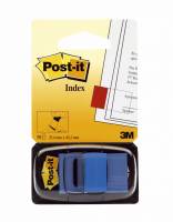 Post-it indexfaner 25,4x43,2mm blå