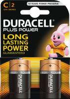 Duracell Plus Power C batterier, pakke a 2 stk