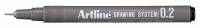 Drawingpen ARTLINE EK232 0,2mm sort