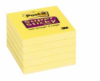 Post-it blokke Super Sticky 76x76mm gul