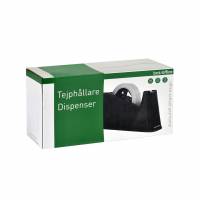 Tapedispenser bordmodel til 19mmx33/66m sort